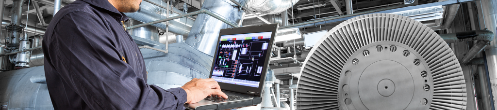 Flow control equipment in a power station
